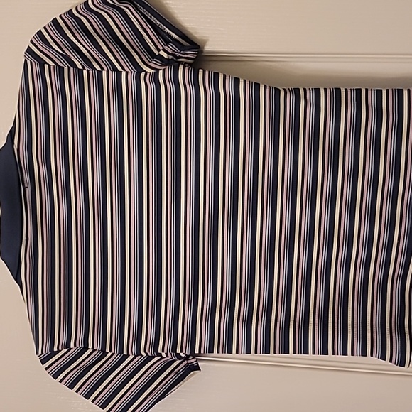 NWT Striped Crop Polo - Picture 7 of 7